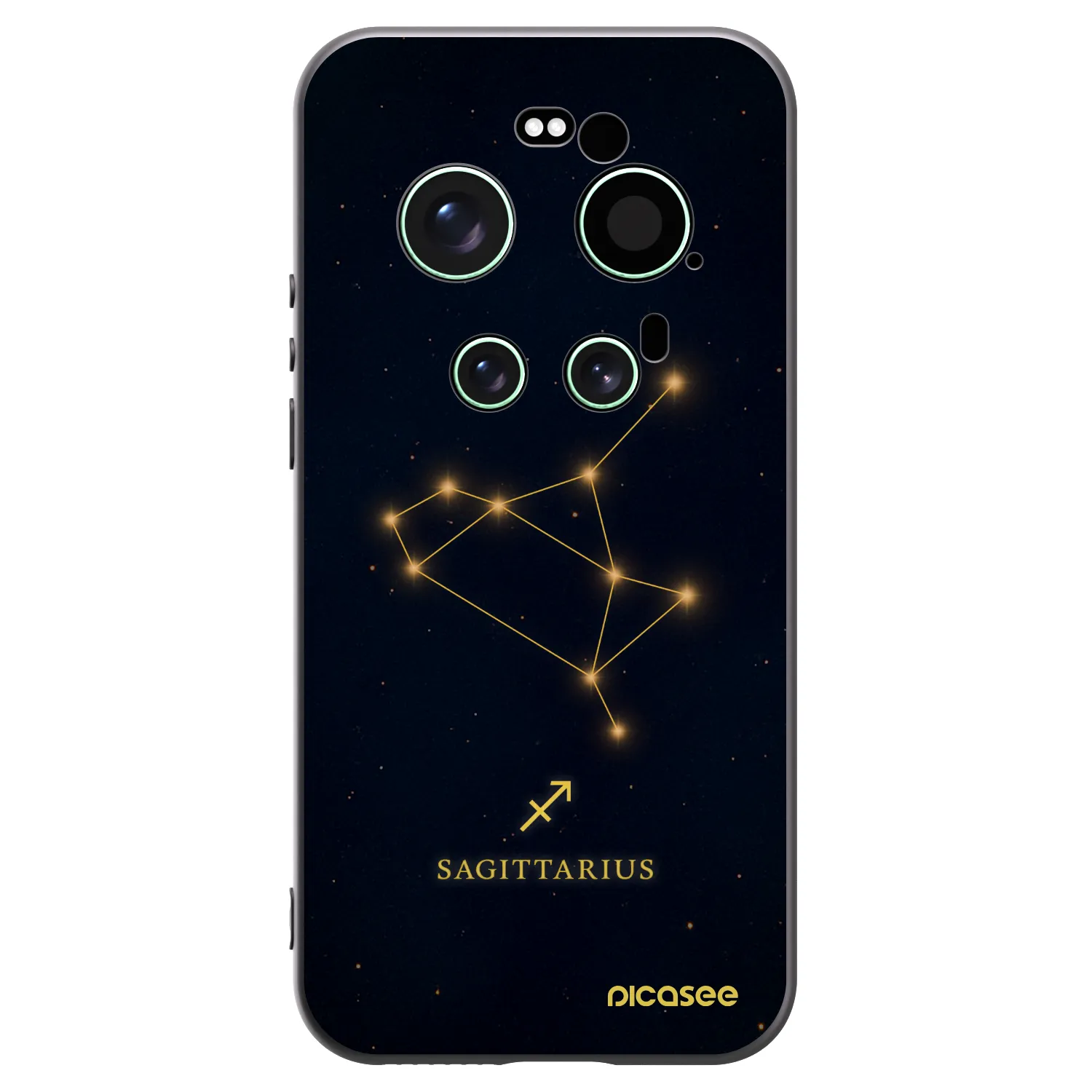 Picasee silikonový černý obal pro Xiaomi 17 Ultra - SAGITTARIUS