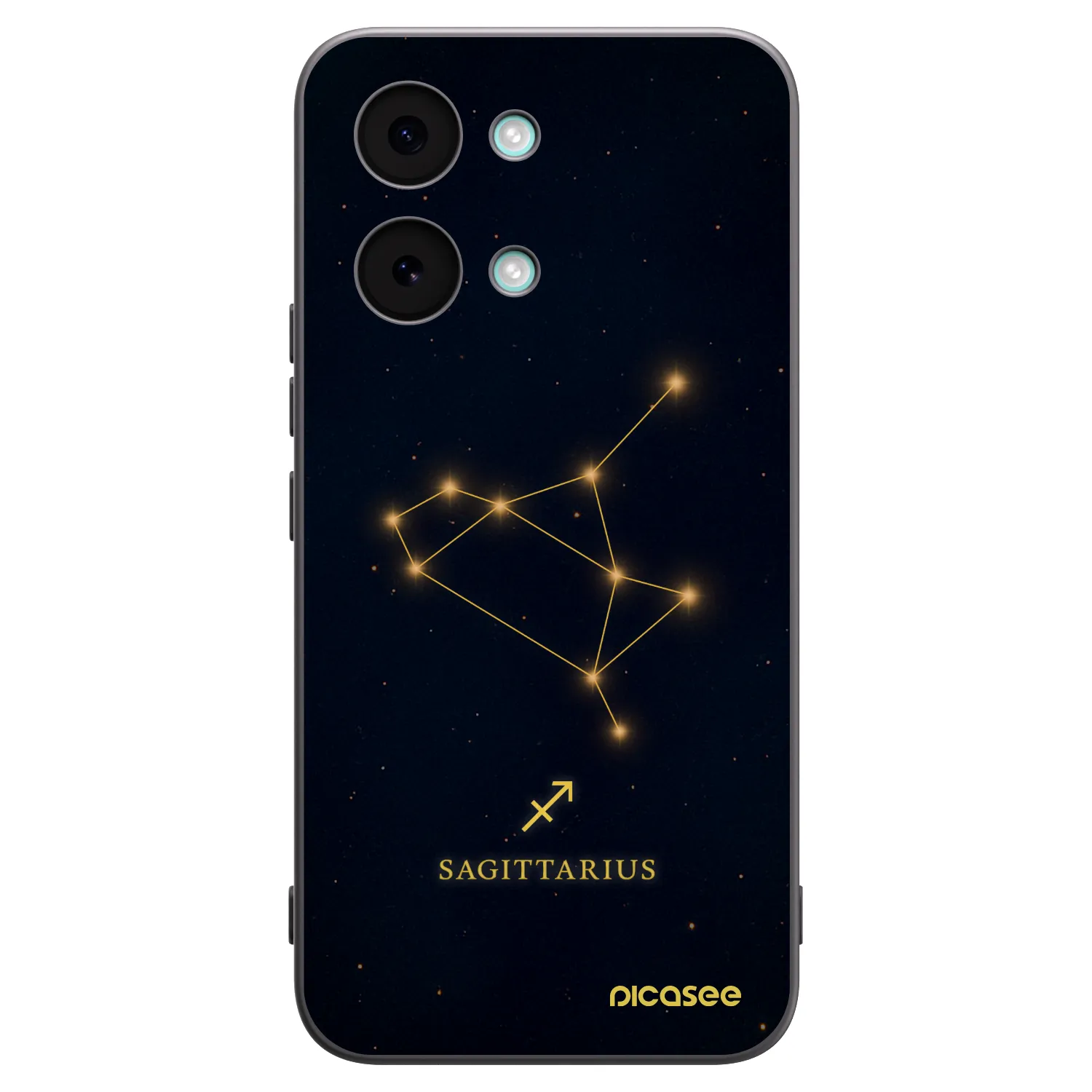 Picasee silikonový černý obal pro Xiaomi Poco X8 Pro Max - SAGITTARIUS