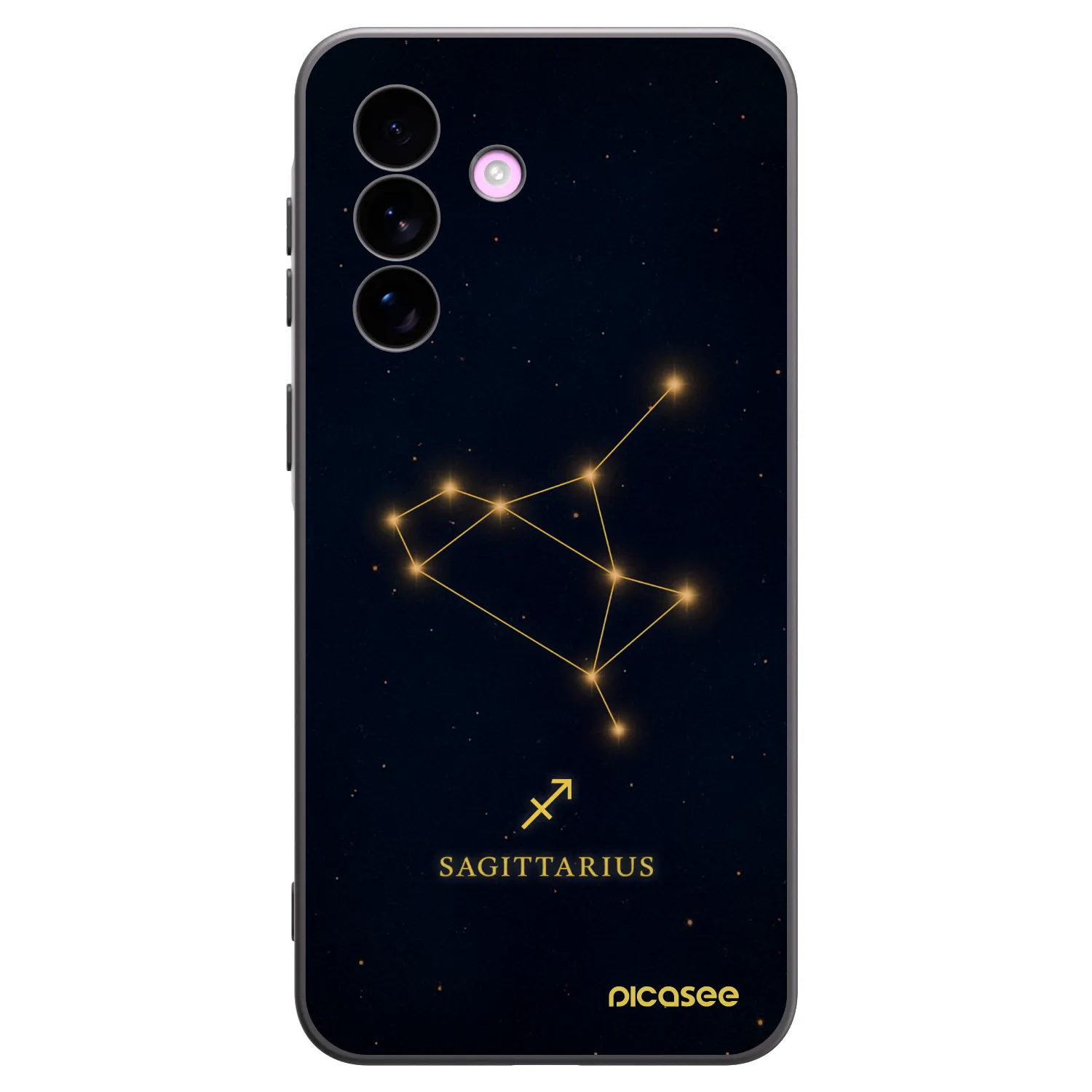 Picasee silikonový černý obal pro Samsung Galaxy A57 5G - SAGITTARIUS