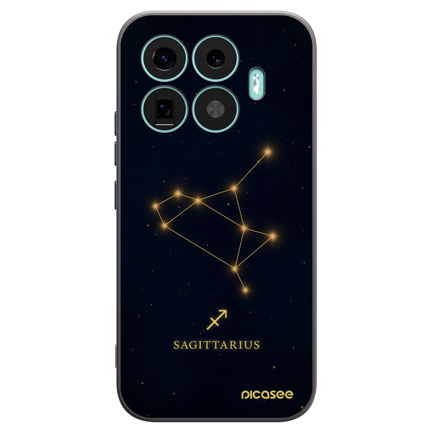 Picasee silikonový černý obal pro Xiaomi 17T - SAGITTARIUS