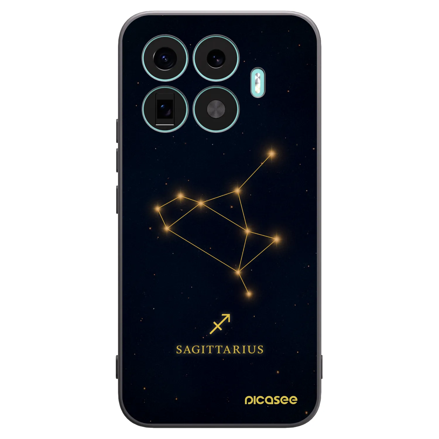 Picasee silikonový černý obal pro Xiaomi 17T Pro - SAGITTARIUS