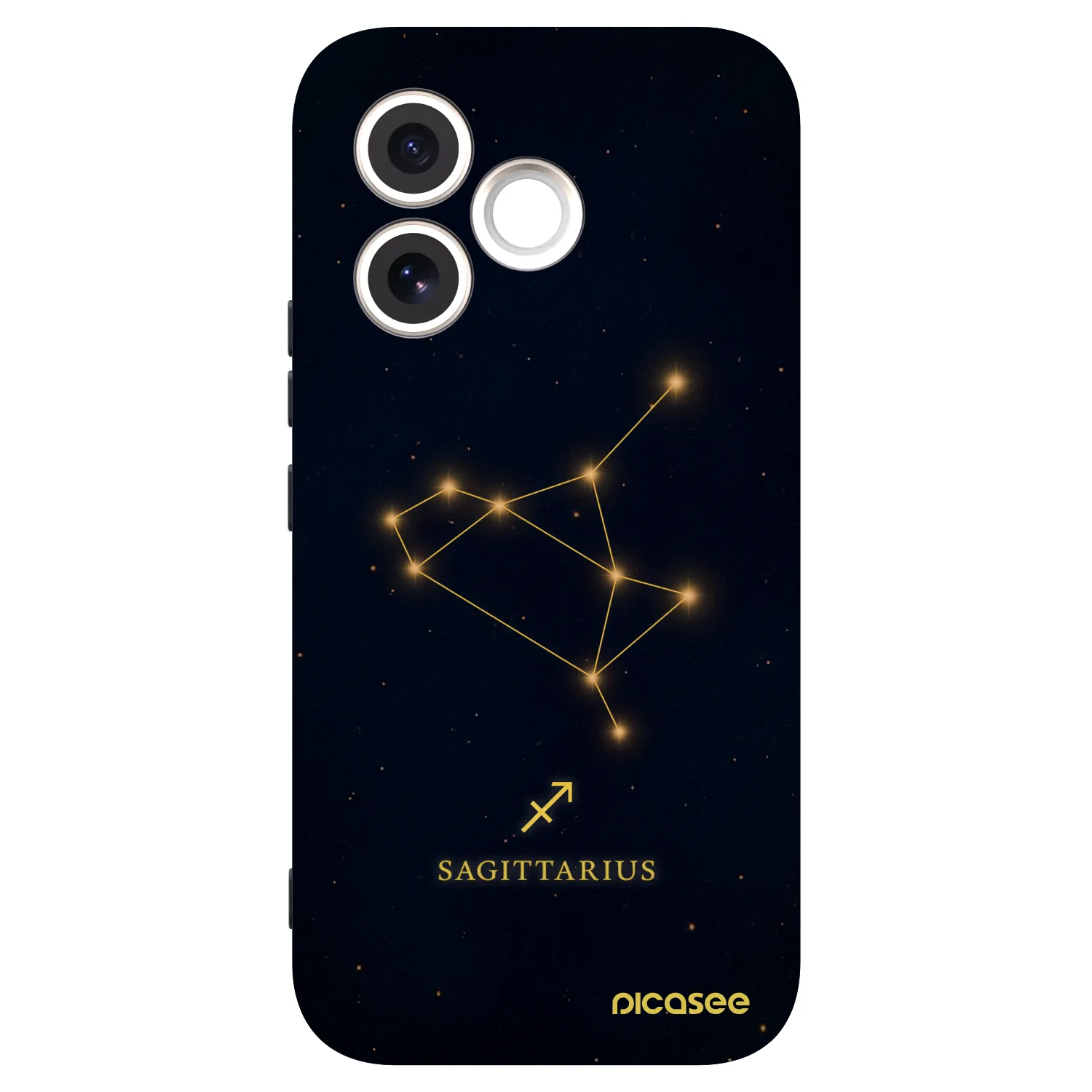 Picasee silikonový černý obal pro Honor 600 Lite - SAGITTARIUS