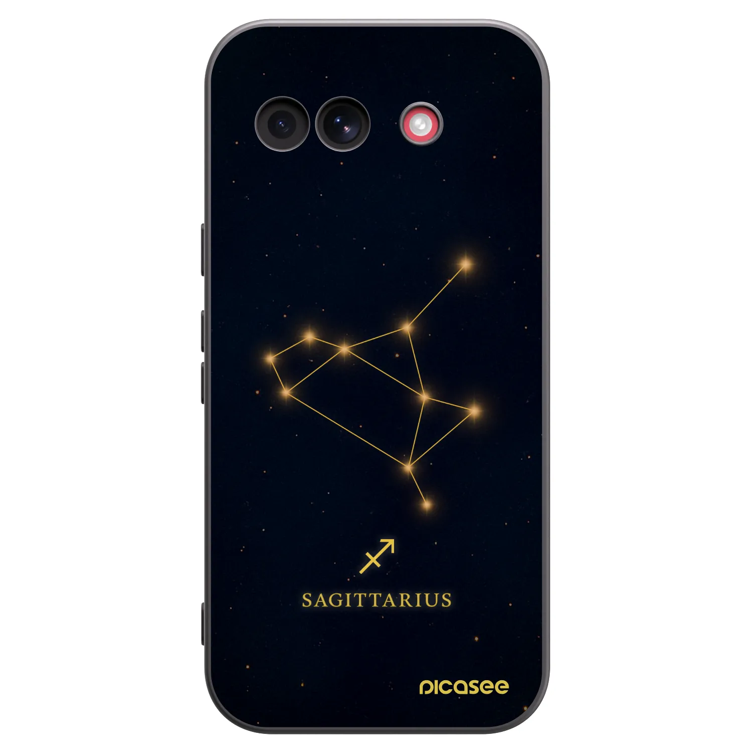 Picasee silikonový černý obal pro Google Pixel 10a - SAGITTARIUS