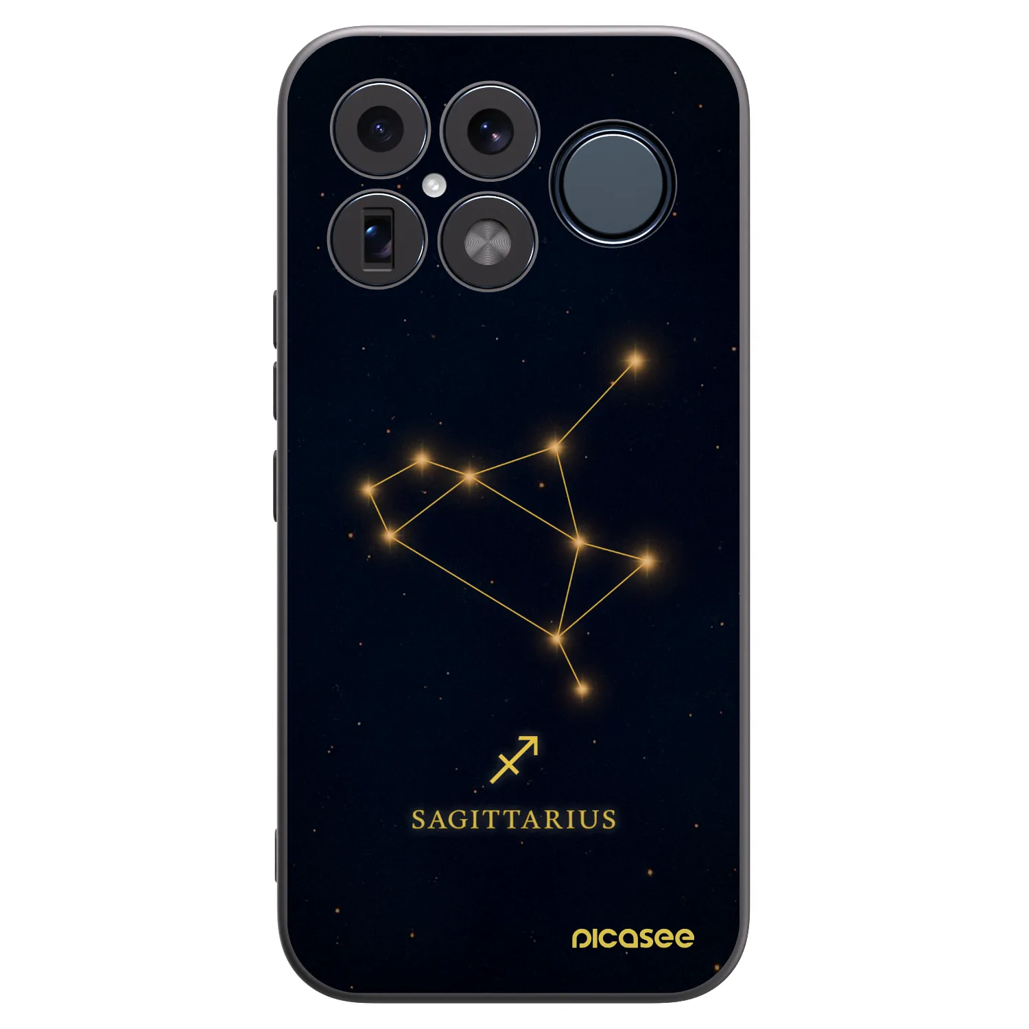 Picasee silikonový černý obal pro Xiaomi Poco F8 Ultra - SAGITTARIUS