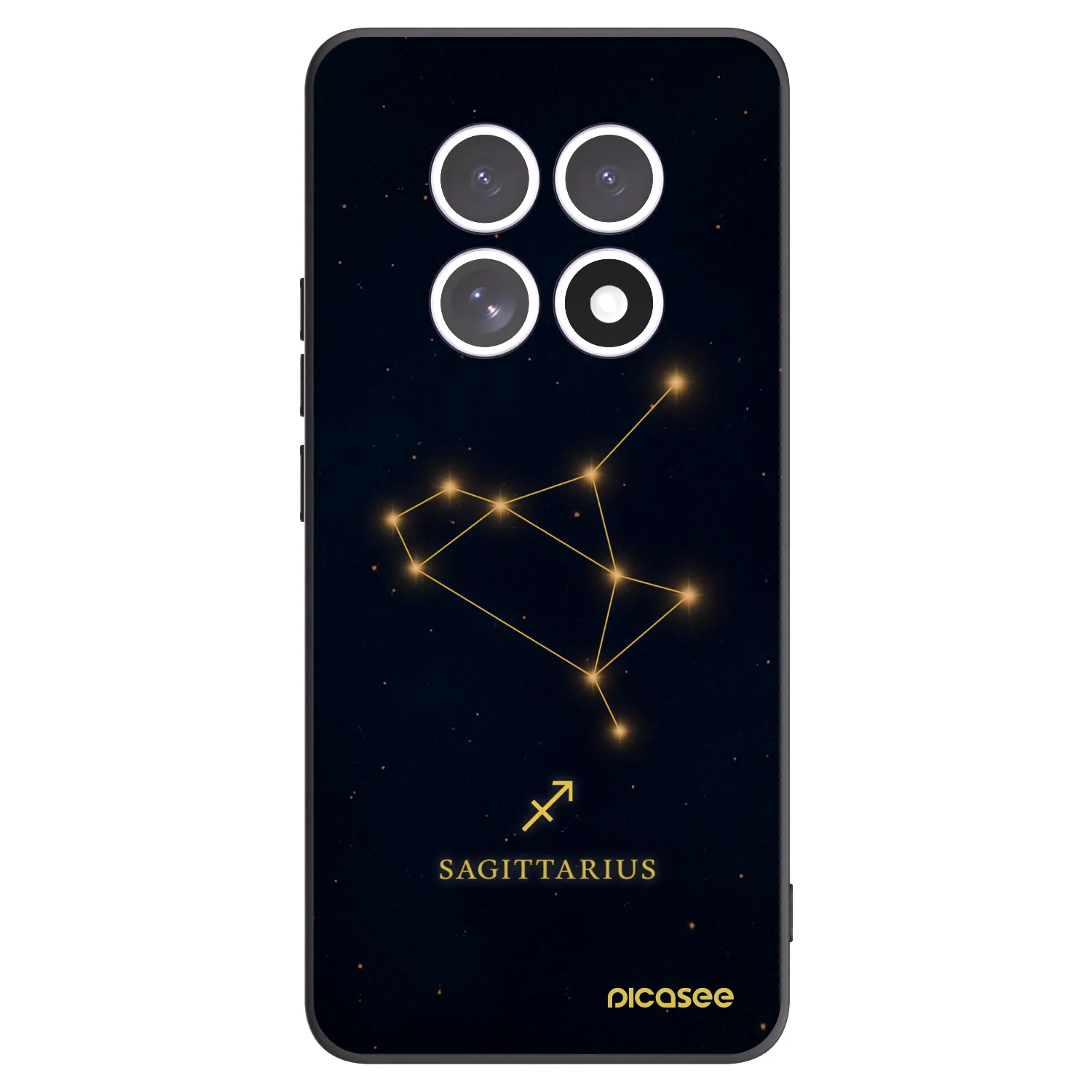 Picasee silikonový černý obal pro Xiaomi Redmi Note 15 5G - SAGITTARIUS