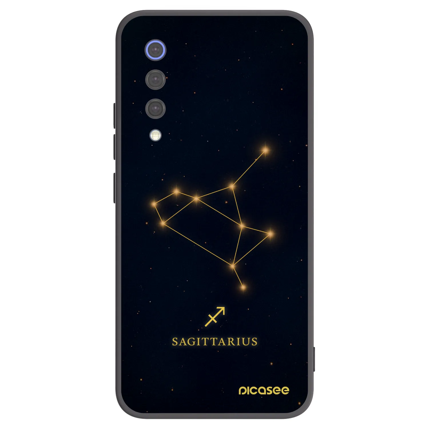Picasee silikonový černý obal pro Xiaomi Mi 9 SE - SAGITTARIUS