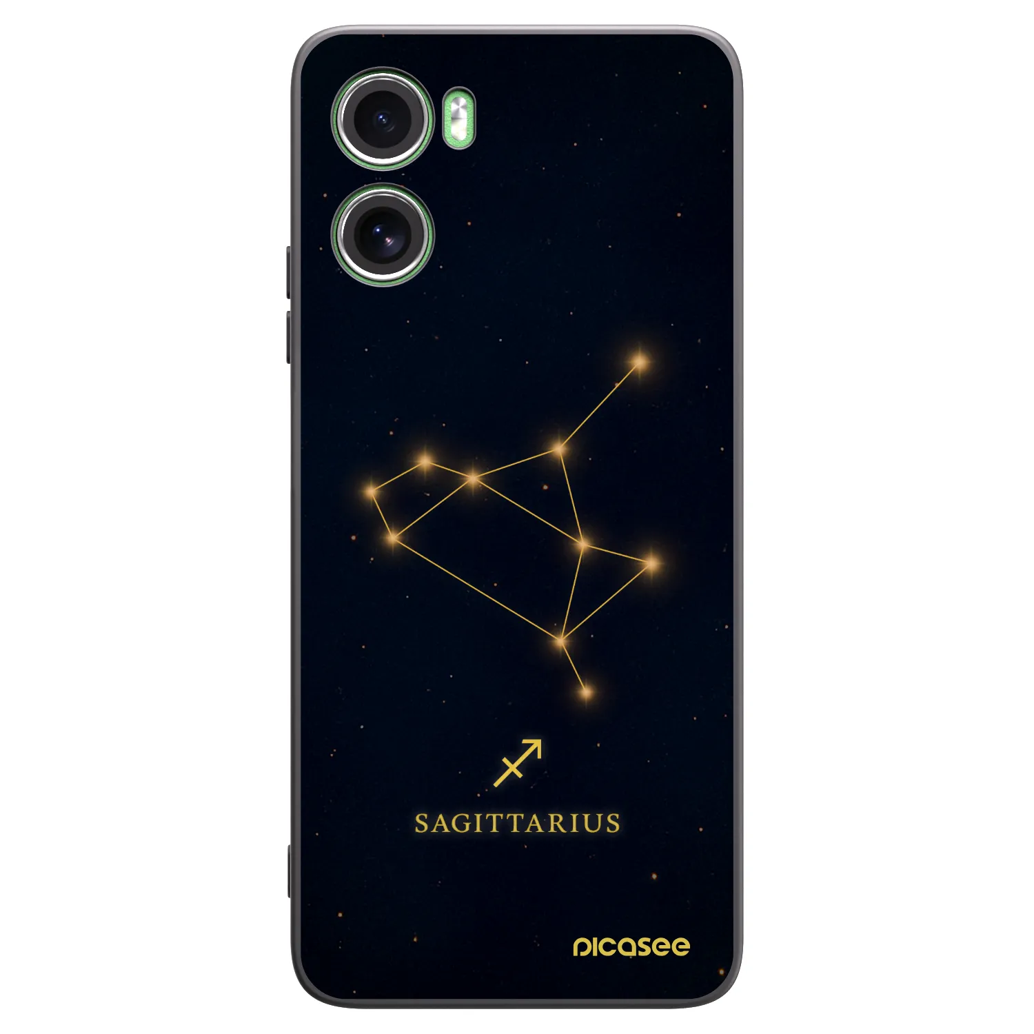 Picasee silikonový černý obal pro Motorola Moto G06 - SAGITTARIUS