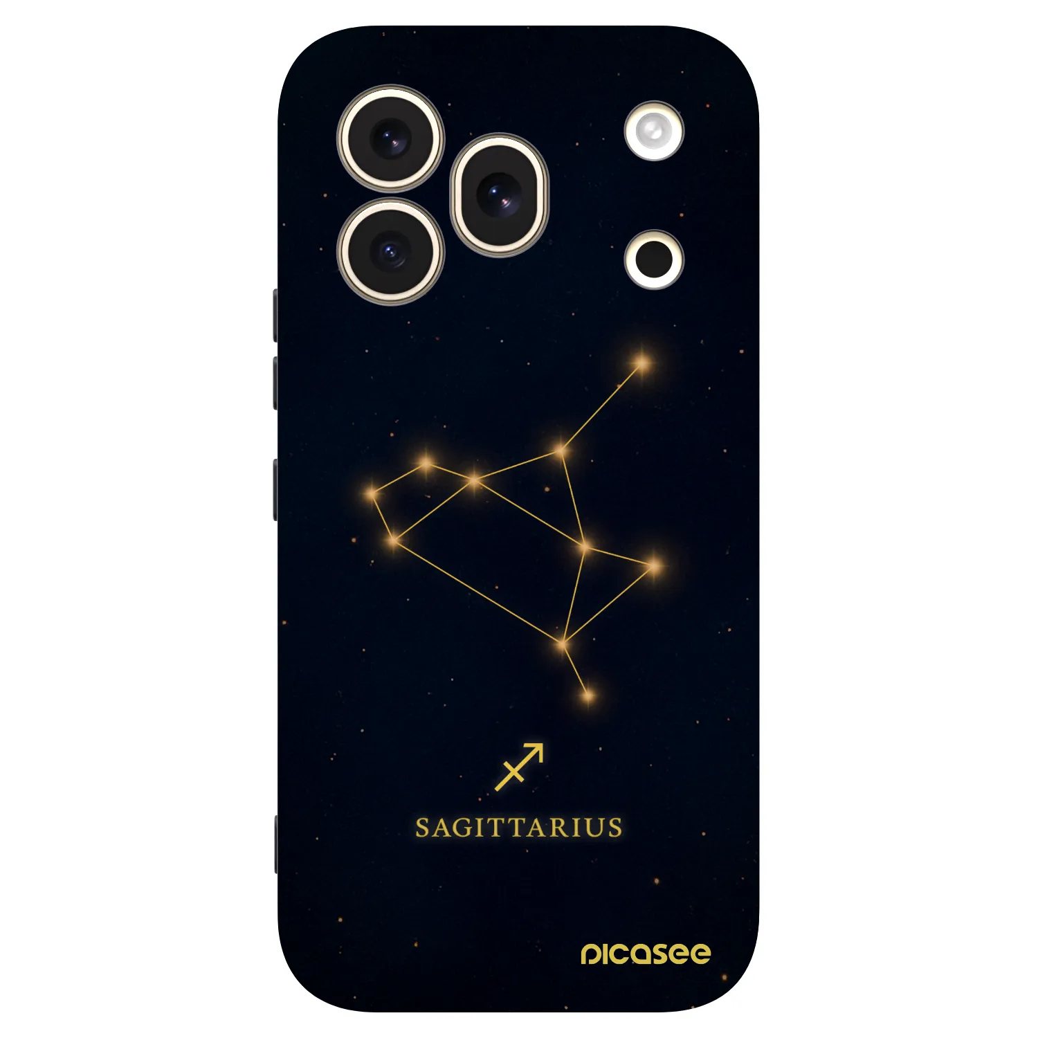 Picasee silikonový černý obal pro Honor 600 Pro - SAGITTARIUS