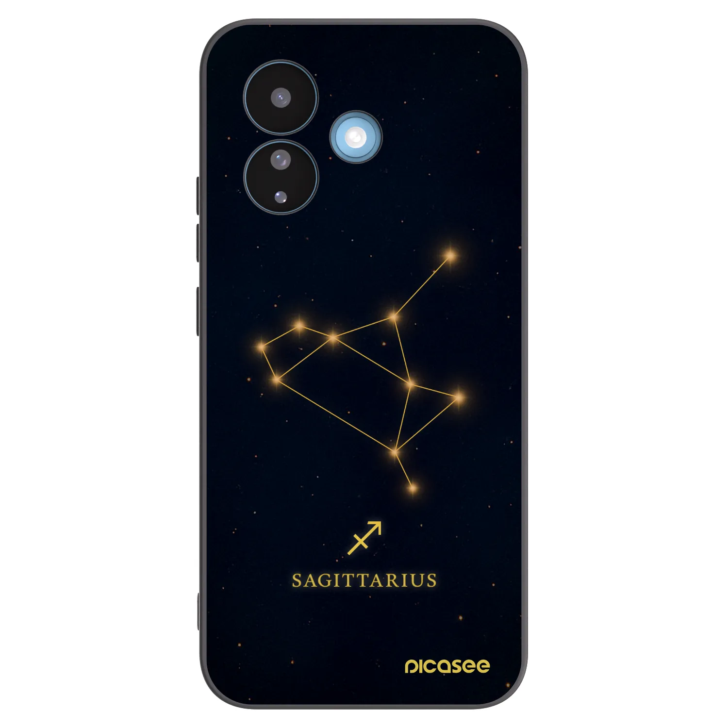 Picasee silikonový černý obal pro Xiaomi Redmi Note 17 Pro 5G - SAGITTARIUS