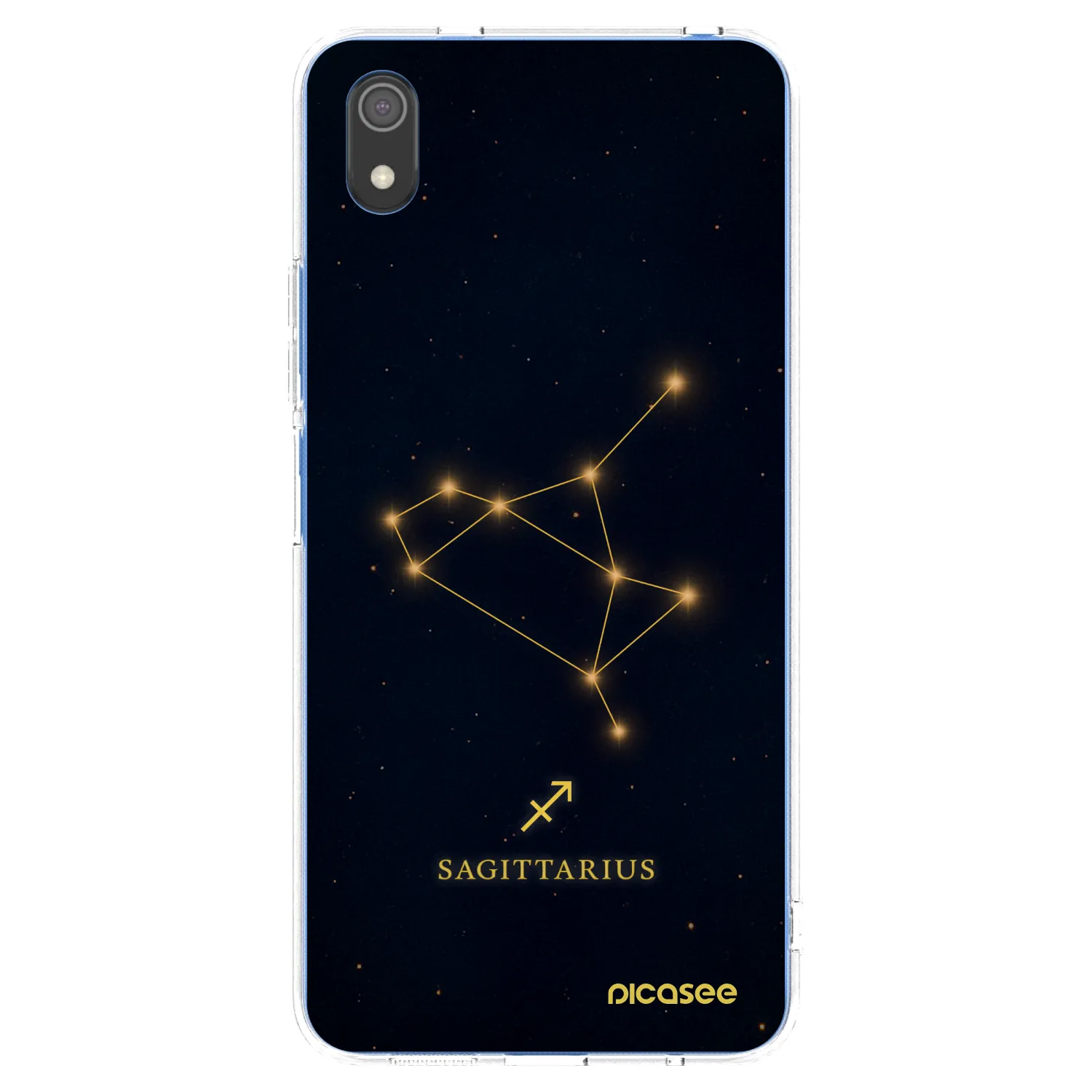 Picasee silikonový průhledný obal pro Xiaomi Redmi 7A - SAGITTARIUS