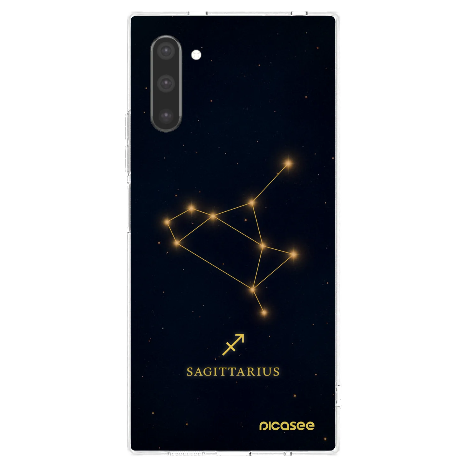 Picasee silikonový průhledný obal pro Samsung Galaxy Note 10 N970F - SAGITTARIUS