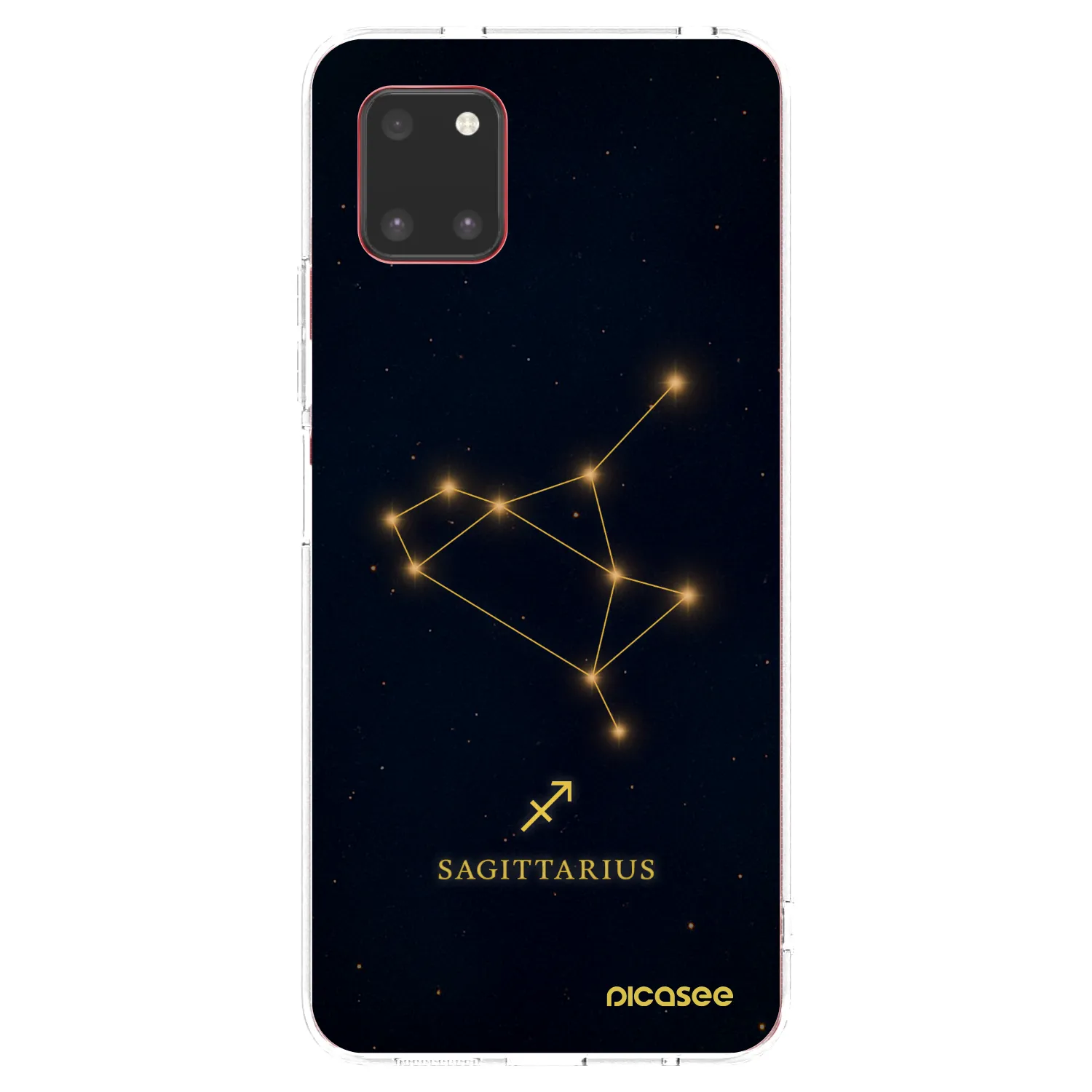 Picasee silikonový průhledný obal pro Samsung Galaxy Note 10 Lite N770F - SAGITTARIUS
