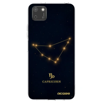 Picasee silikonový průhledný obal pro Huawei Y5P - CAPRICORN