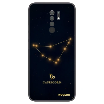 Picasee silikonový černý obal pro Xiaomi Redmi 9 - CAPRICORN