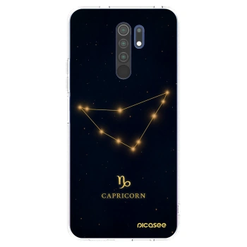 Picasee silikonový průhledný obal pro Xiaomi Redmi 9 - CAPRICORN