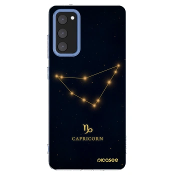 Picasee silikonový průhledný obal pro Samsung Galaxy S20 FE - CAPRICORN