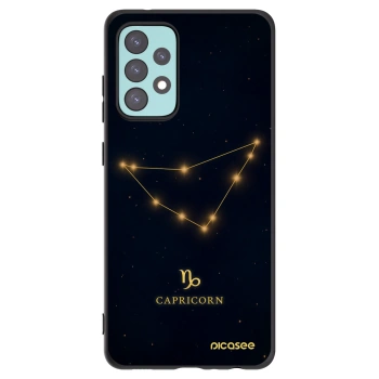 Picasee silikonový černý obal pro Samsung Galaxy A72 A725F - CAPRICORN