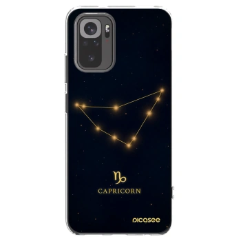 Picasee silikonový průhledný obal pro Xiaomi Redmi Note 10S - CAPRICORN