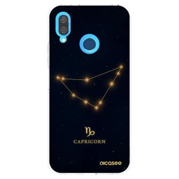 Picasee silikonový průhledný obal pro Huawei P20 Lite - CAPRICORN