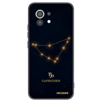 Picasee silikonový černý obal pro Xiaomi Mi 11 - CAPRICORN