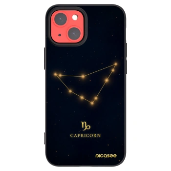Picasee silikonový černý obal pro Apple iPhone 13 mini - CAPRICORN