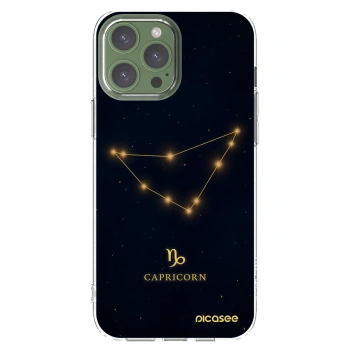 Picasee silikonový průhledný obal pro Apple iPhone 13 Pro Max - CAPRICORN