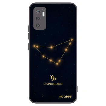 Picasee silikonový černý obal pro Xiaomi Redmi Note 10 5G - CAPRICORN