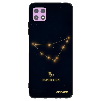Picasee silikonový černý obal pro Samsung Galaxy A22 A226B 5G - CAPRICORN