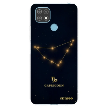 Picasee silikonový průhledný obal pro Realme C21 - CAPRICORN