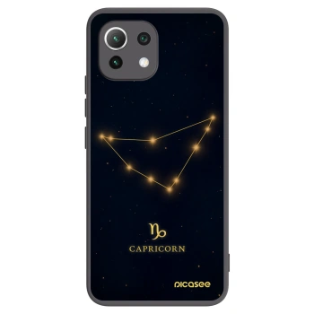 Picasee silikonový černý obal pro Xiaomi 11 Lite 5G NE - CAPRICORN