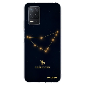 Picasee silikonový průhledný obal pro Realme 8 5G - CAPRICORN