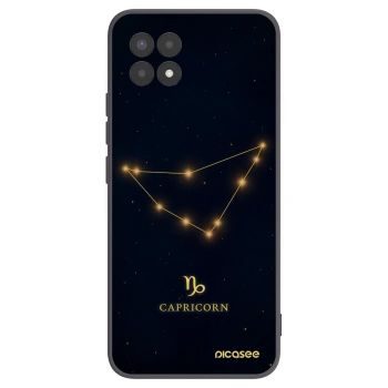 Picasee silikonový černý obal pro Realme 8i - CAPRICORN
