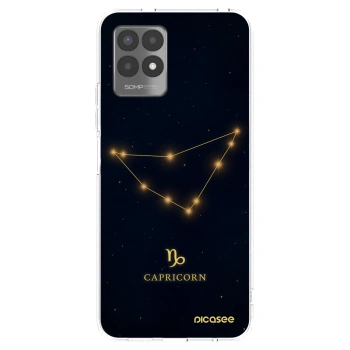 Picasee silikonový průhledný obal pro Realme 8i - CAPRICORN