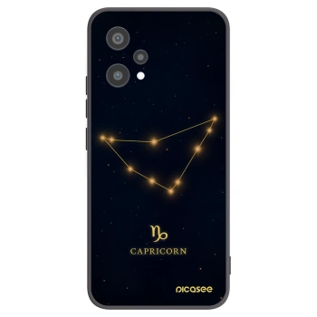 Picasee silikonový černý obal pro Realme 9 Pro 5G - CAPRICORN
