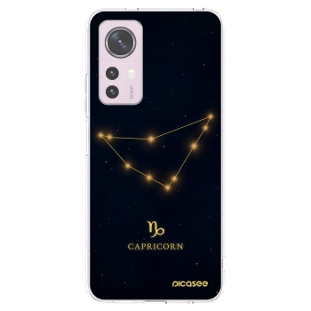 Picasee silikonový průhledný obal pro Xiaomi 12 - CAPRICORN