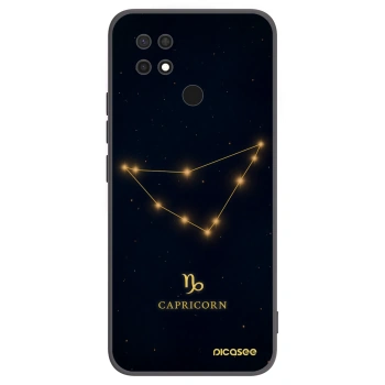 Picasee silikonový černý obal pro Xiaomi Redmi 10C - CAPRICORN