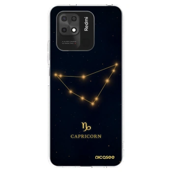 Picasee silikonový průhledný obal pro Xiaomi Redmi 10C - CAPRICORN