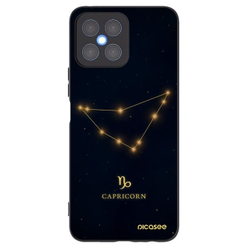 Picasee silikonový černý obal pro Honor X8 4G - CAPRICORN
