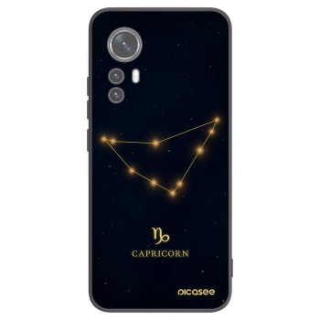 Picasee silikonový černý obal pro Xiaomi 12X - CAPRICORN