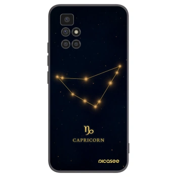 Picasee silikonový černý obal pro Xiaomi Redmi 10 (2022) - CAPRICORN
