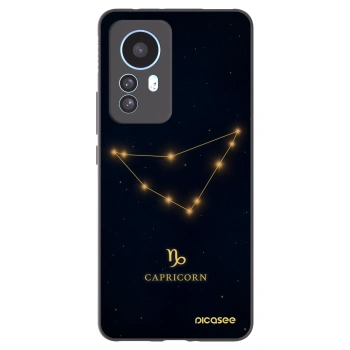 Picasee silikonový černý obal pro Xiaomi 12T - CAPRICORN