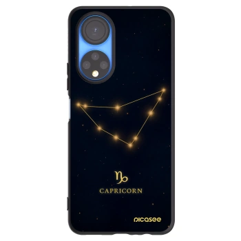 Picasee silikonový černý obal pro Honor X7 - CAPRICORN