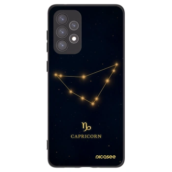 Picasee silikonový černý obal pro Samsung Galaxy A73 5G - CAPRICORN