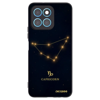 Picasee silikonový černý obal pro Honor X6 - CAPRICORN