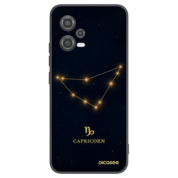 Picasee silikonový černý obal pro Xiaomi Poco X5 - CAPRICORN