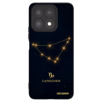 Picasee silikonový černý obal pro Honor X8a - CAPRICORN