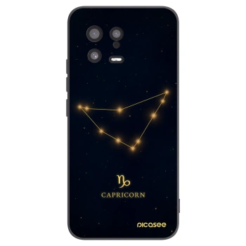 Picasee silikonový černý obal pro Xiaomi 13 - CAPRICORN