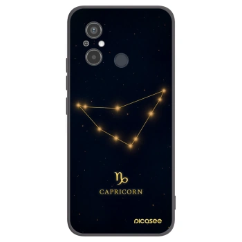 Picasee silikonový černý obal pro Xiaomi Redmi 12C - CAPRICORN