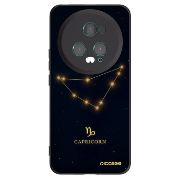Picasee silikonový černý obal pro Honor Magic5 Pro - CAPRICORN