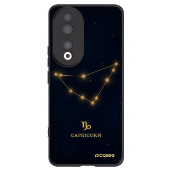 Picasee silikonový černý obal pro Honor 90 5G - CAPRICORN